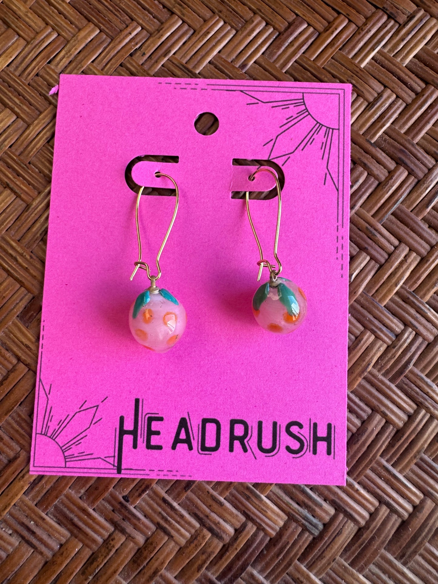 Strawberry Fields Dangle Earrings
