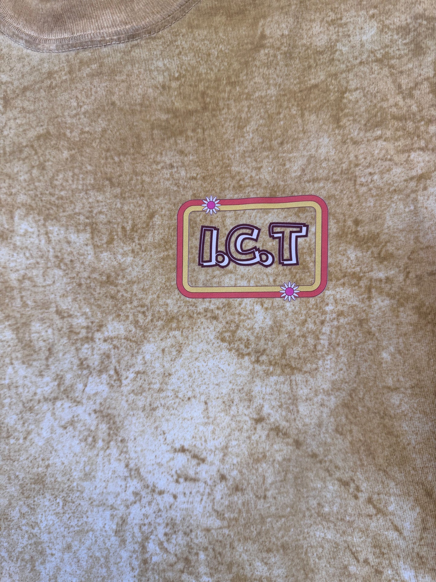 ICT Splatter Graphic T Shirt