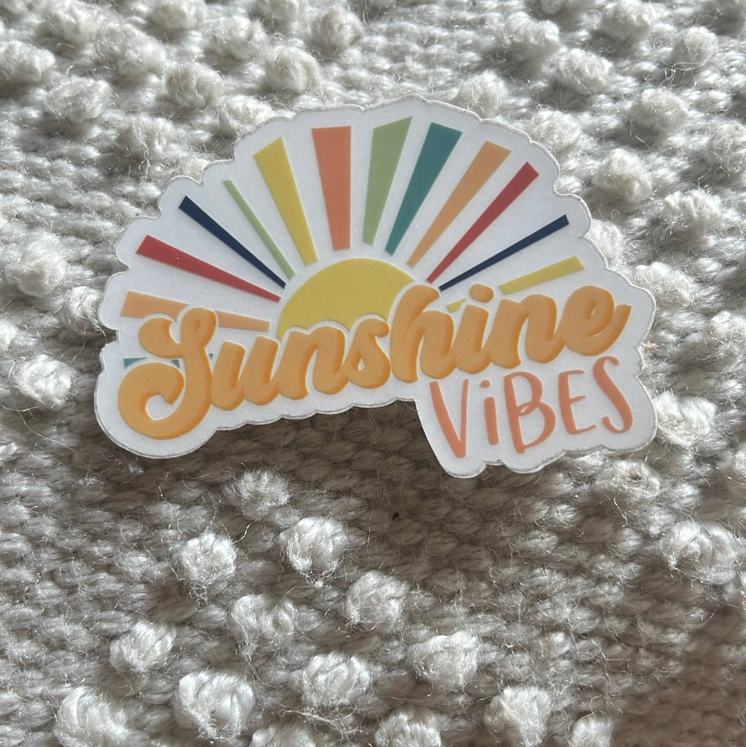 Sunshine Vibes Sticker