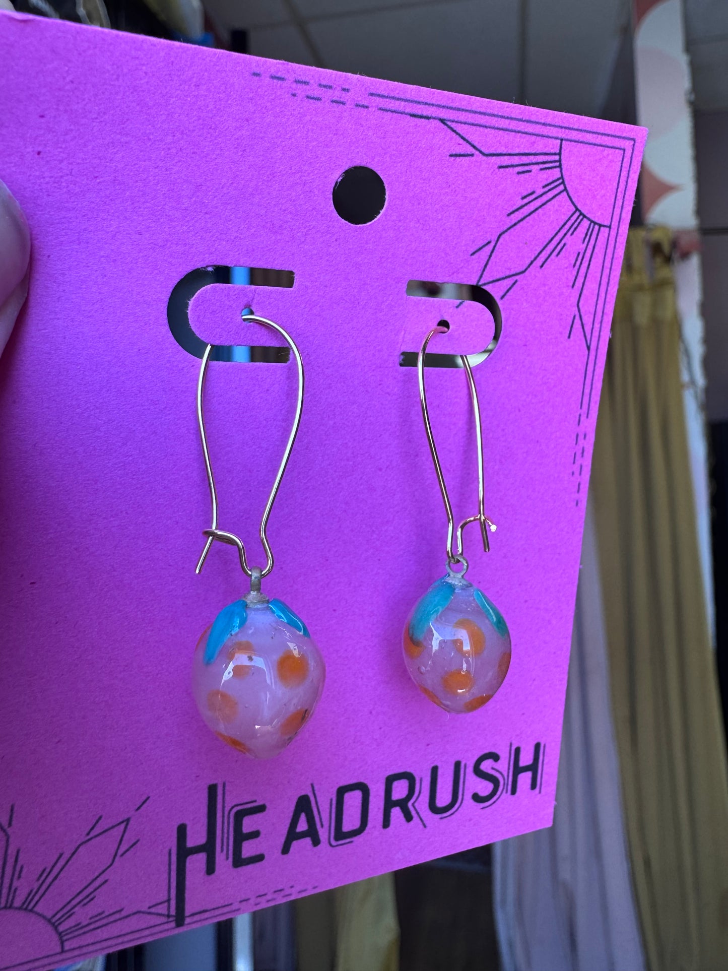 Strawberry Fields Dangle Earrings