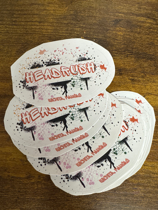 Headrush Grafitti Sticker