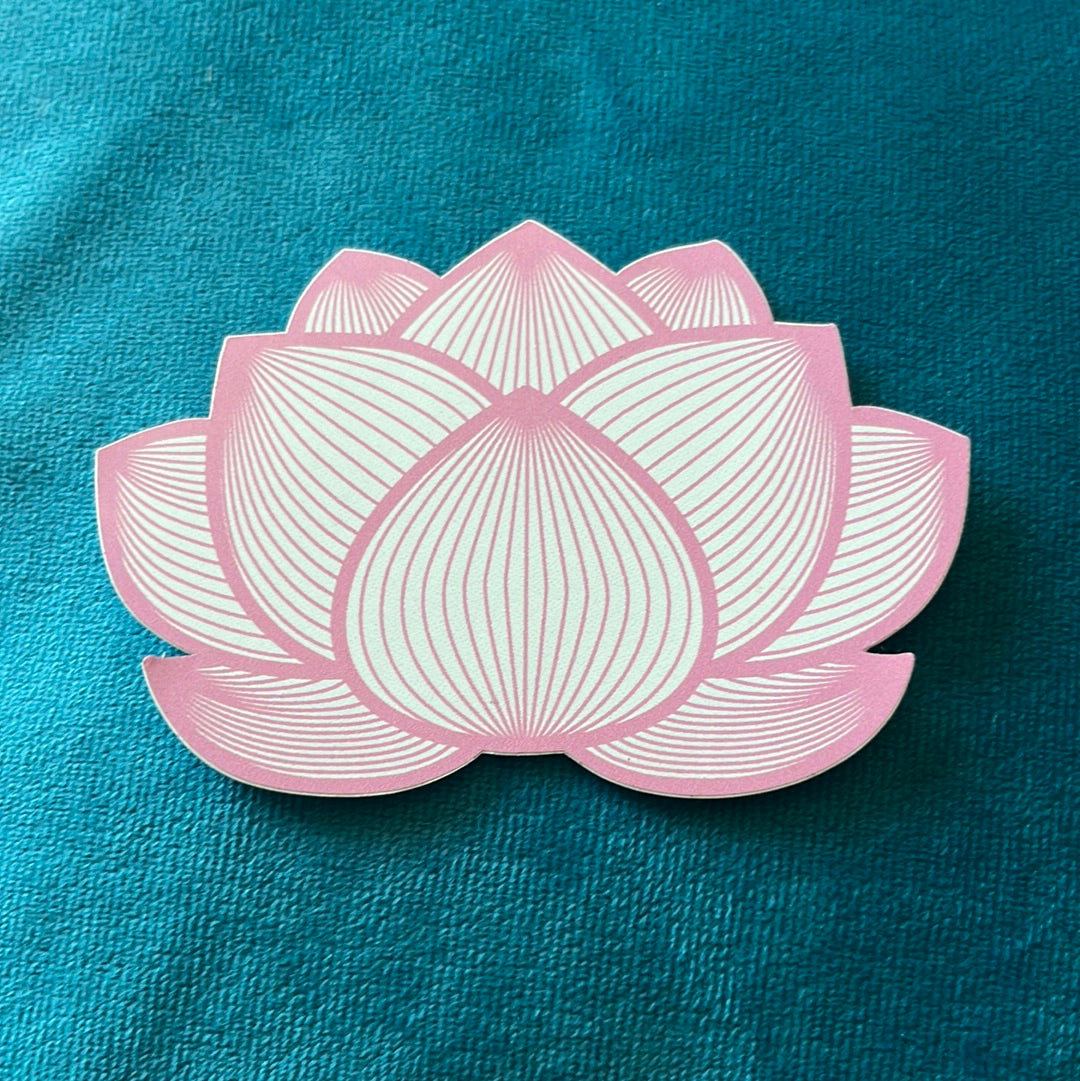 Pink Lotus Sticker