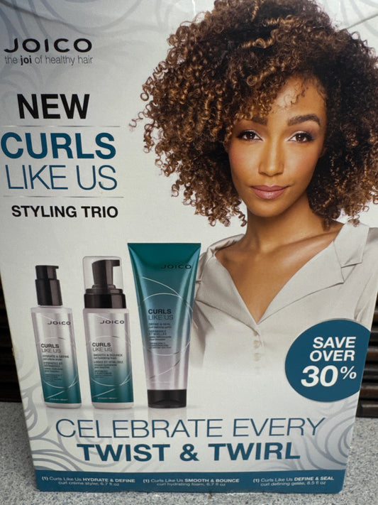 Joico Curls Like Us Styling Trio
