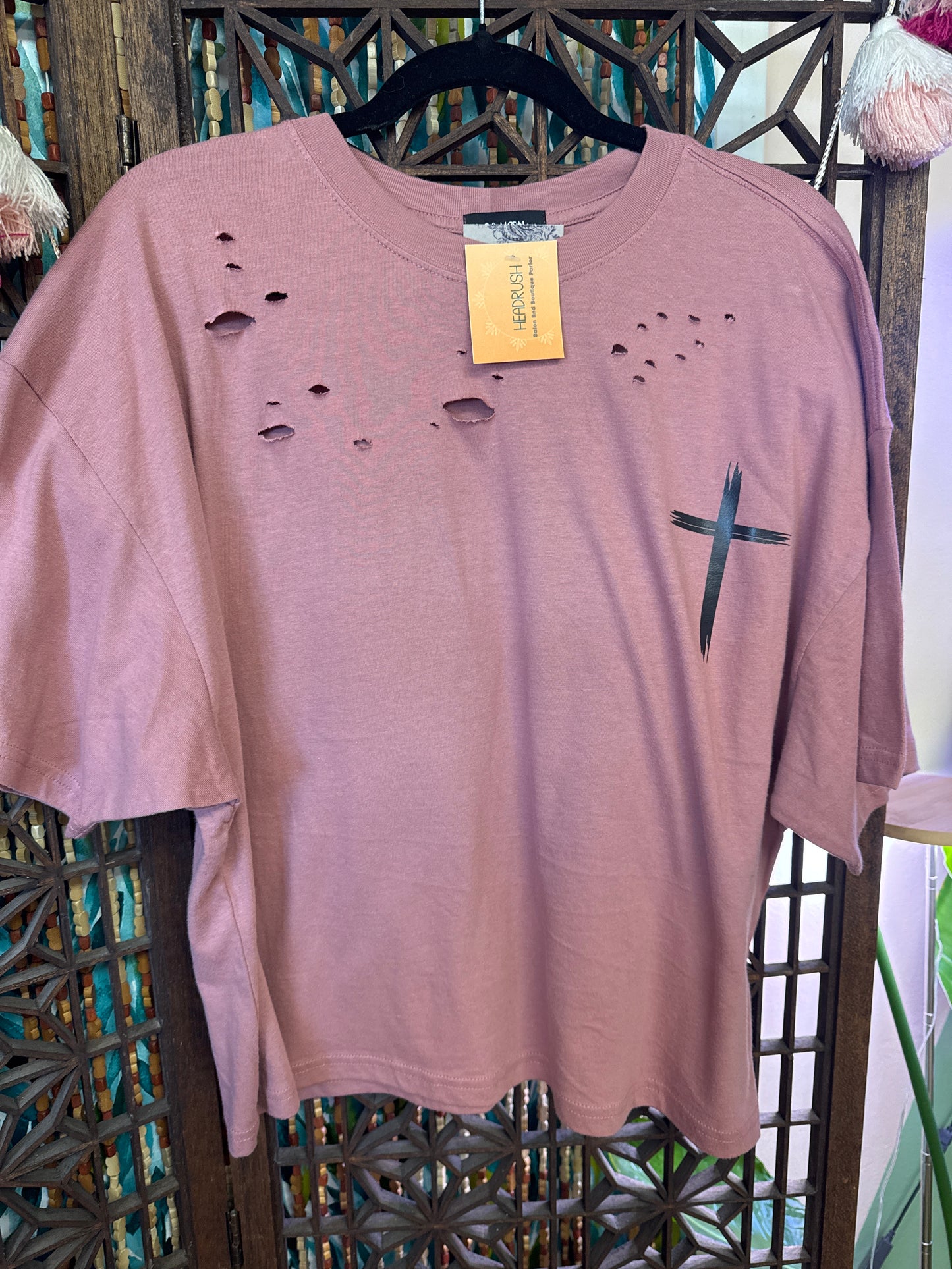 I Am The Light-Distressed T Shirt