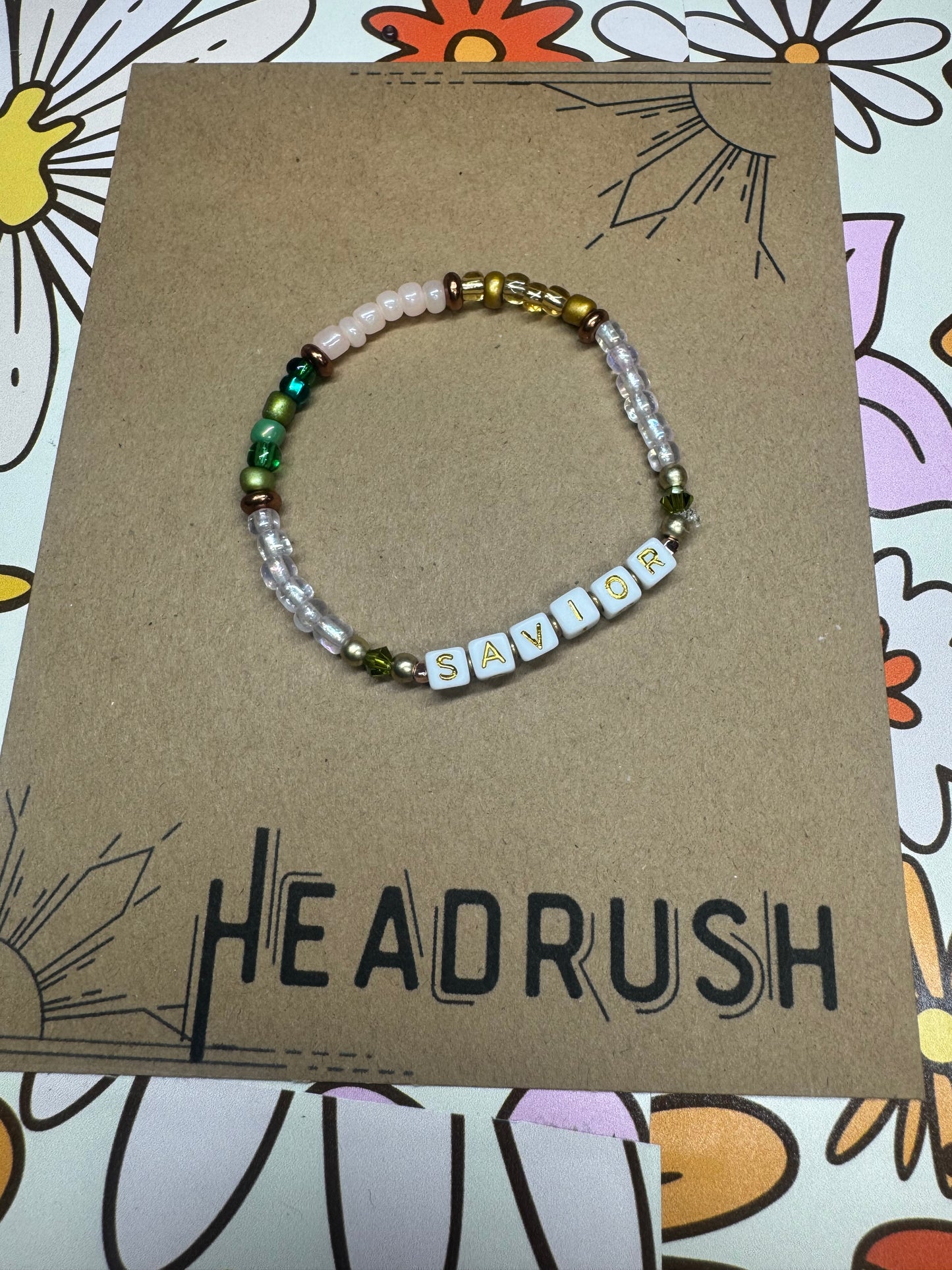Savior-Beaded Bracelet