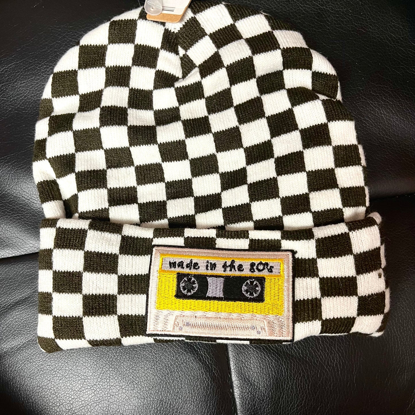 Eighty’s Kid Checkered Beanie