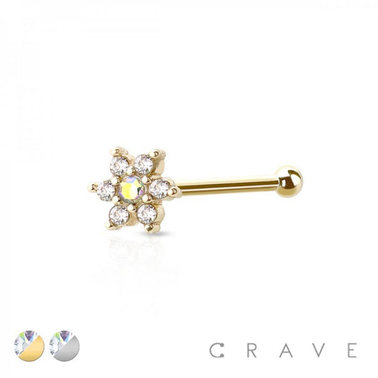 Six Petals-Nose Bone Ring