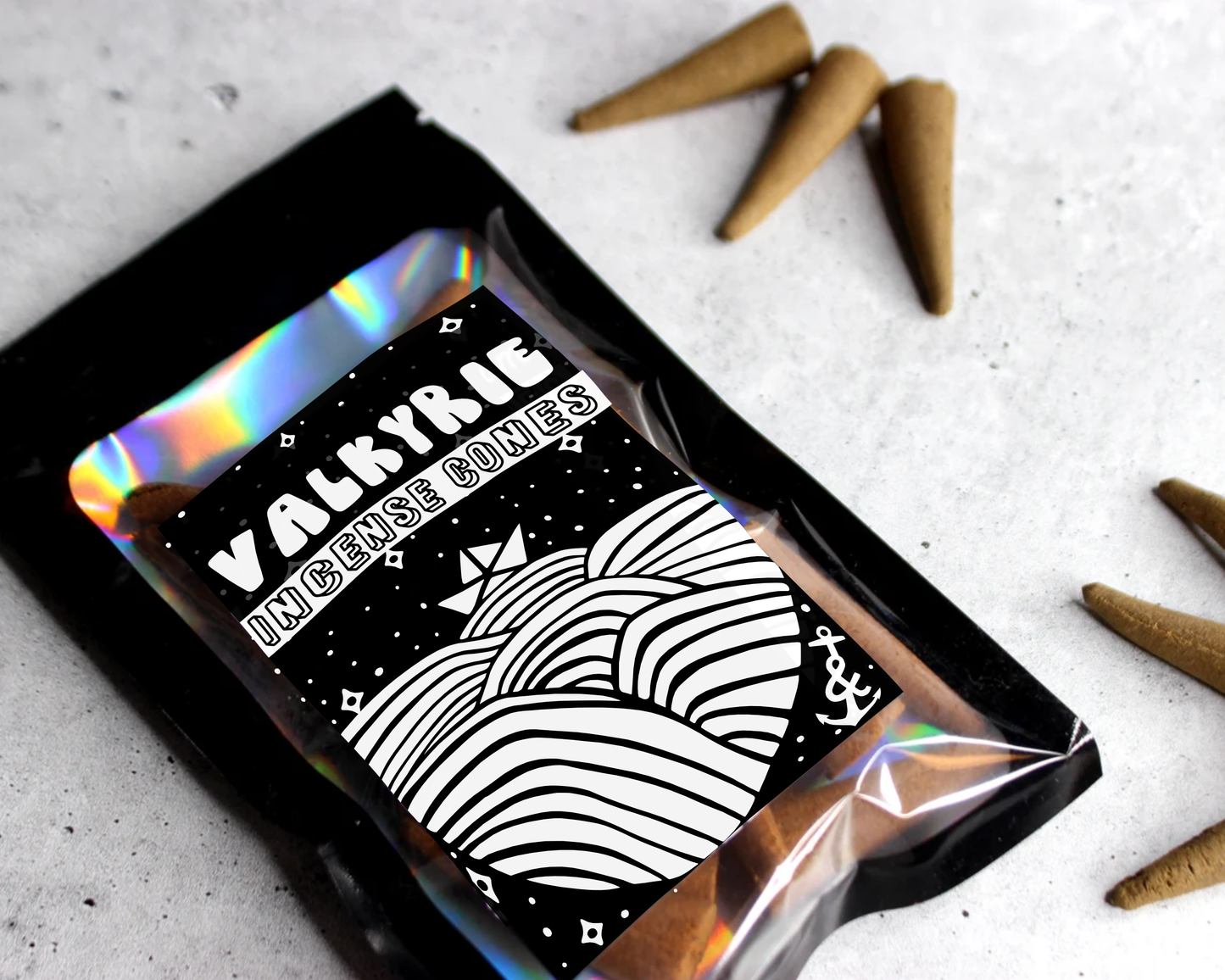 Valkyrie Incense Cones | Hand poured | Extra Large