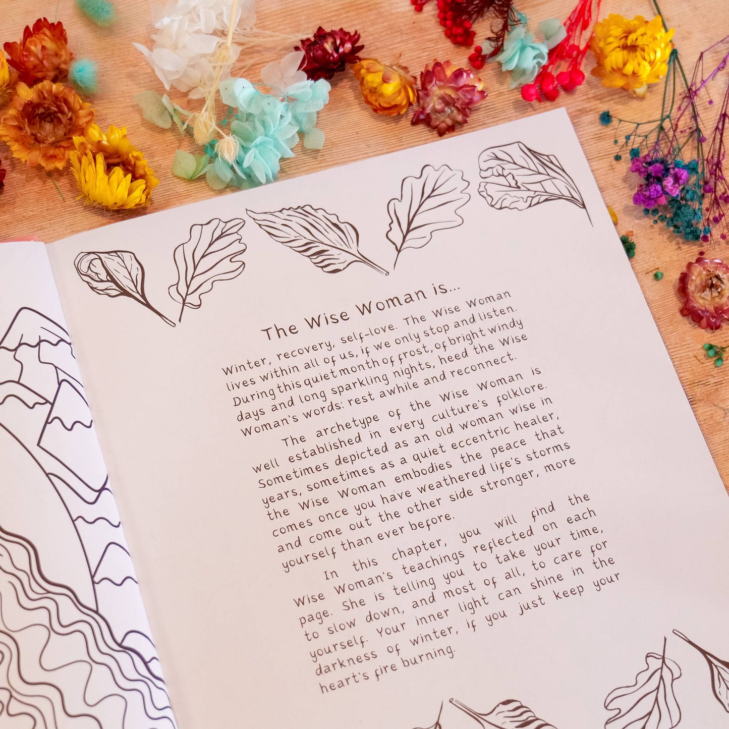 Divine Feminine Coloring Journal