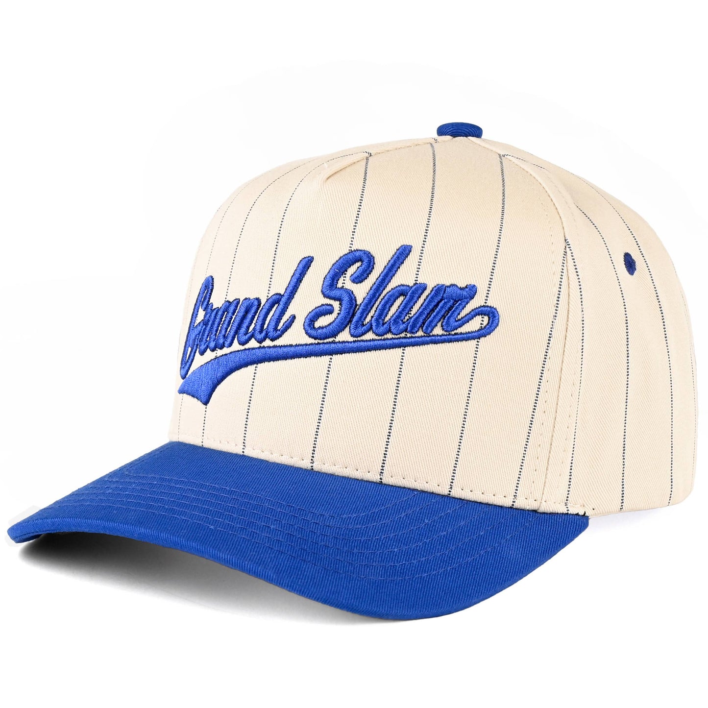GRAND SLAM Letter Stripe Two Tone Trucker Cap