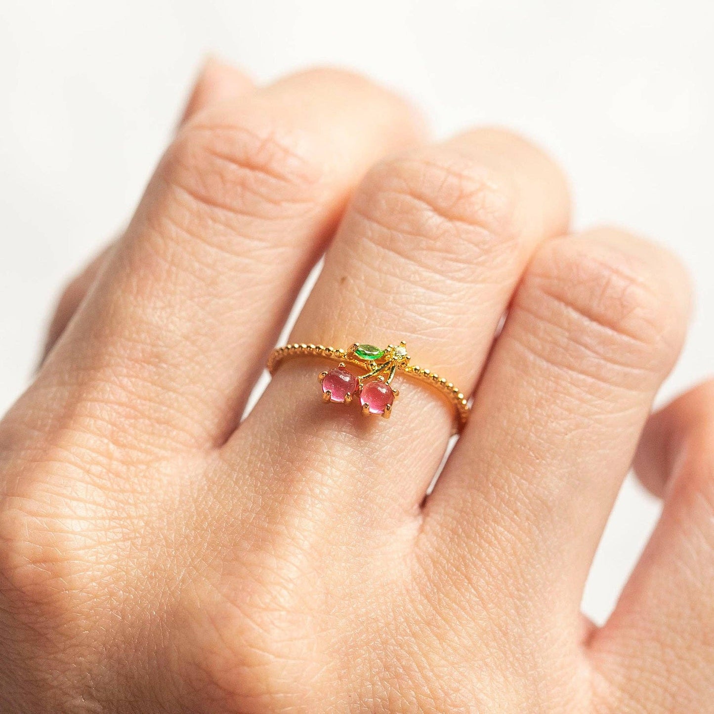 Cherry Sweet Ring: Rose Gold / 5