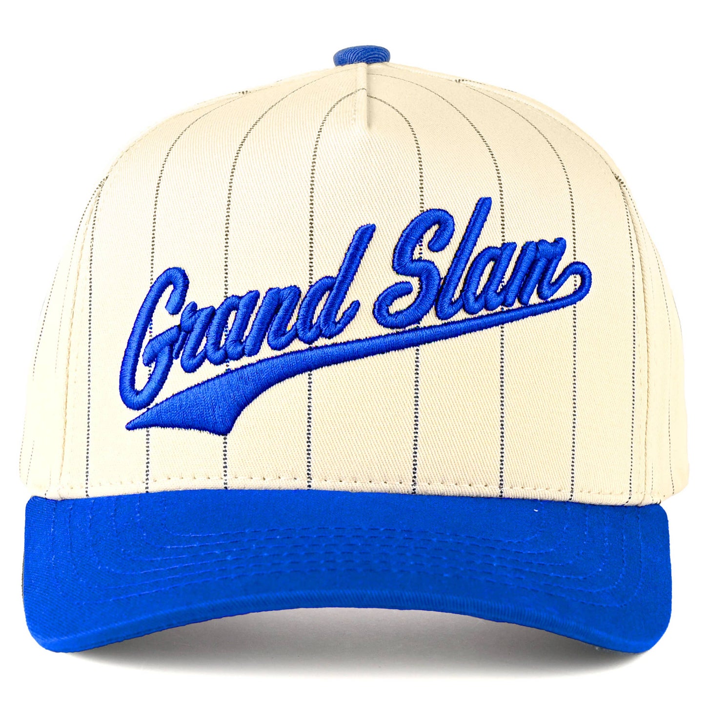 GRAND SLAM Letter Stripe Two Tone Trucker Cap