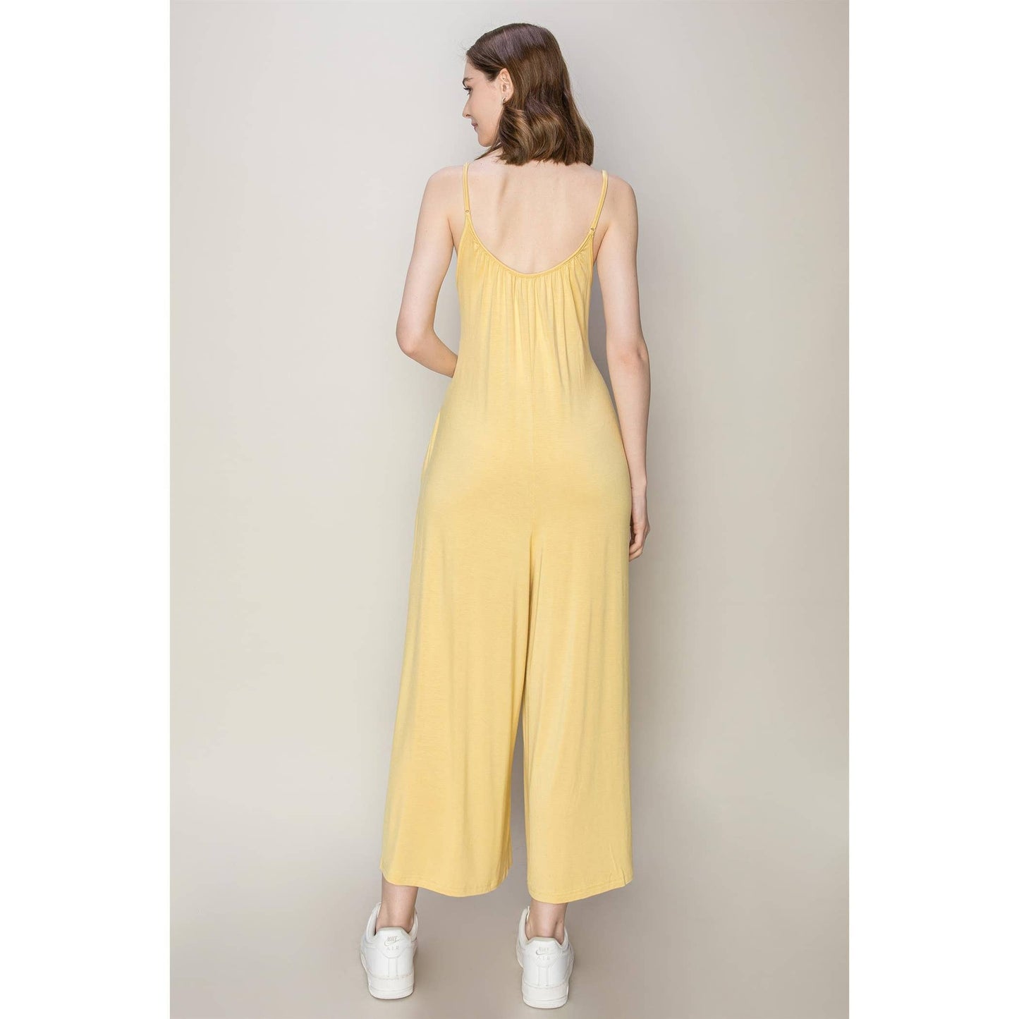 Pita-Jersey Jumpsuit with Pockets