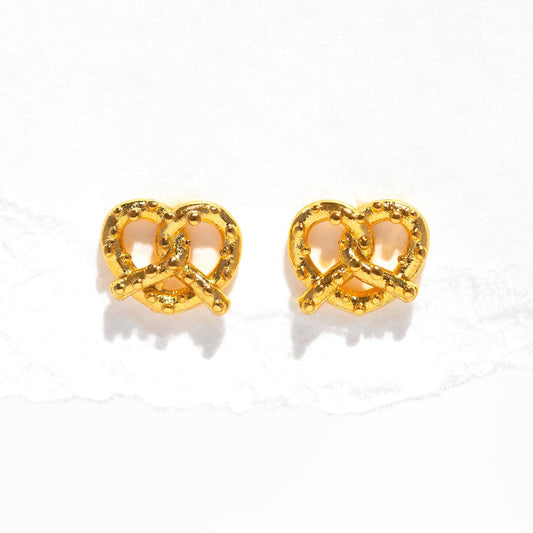 Knot Your Average Pretzel Studs