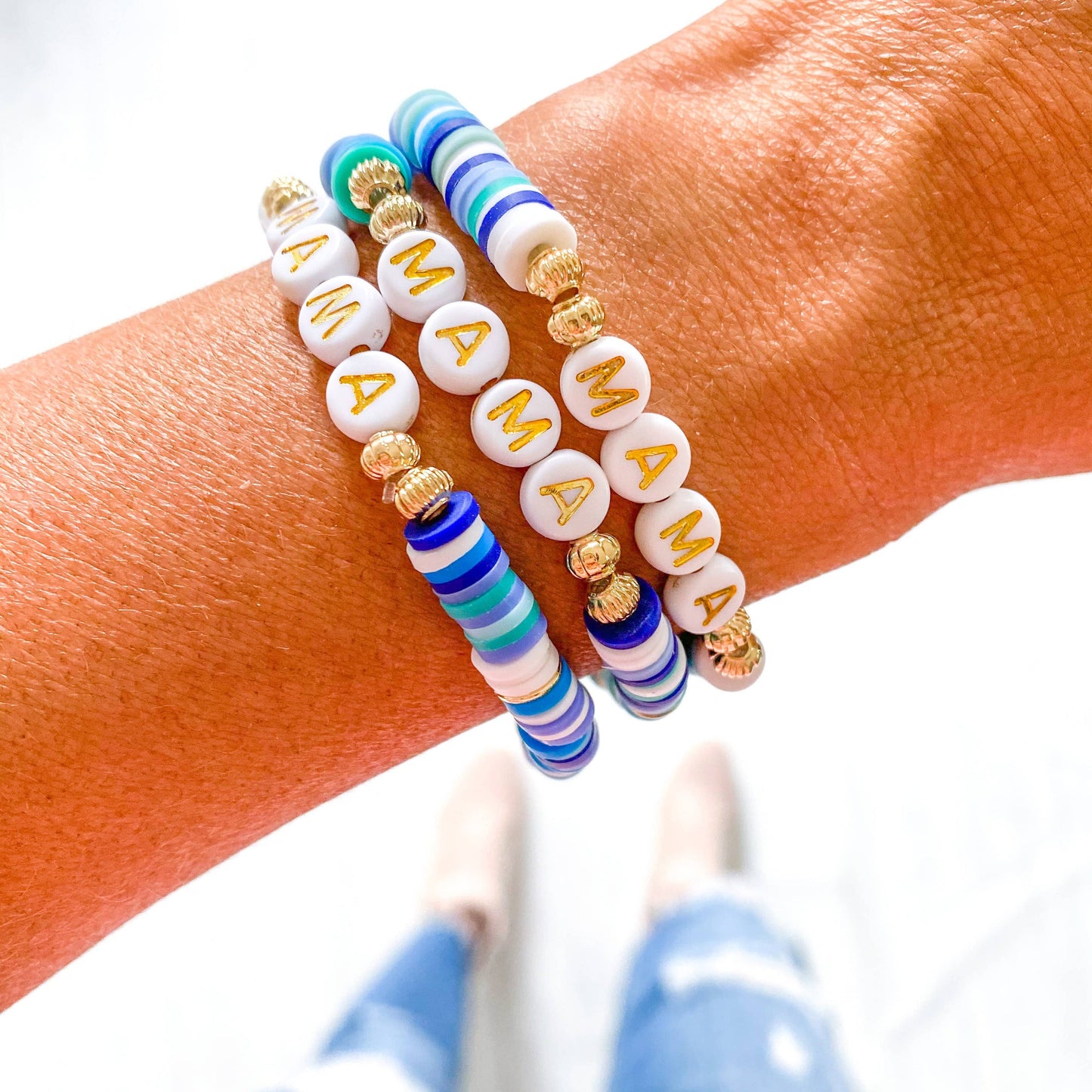 Mama Heishi Bracelets