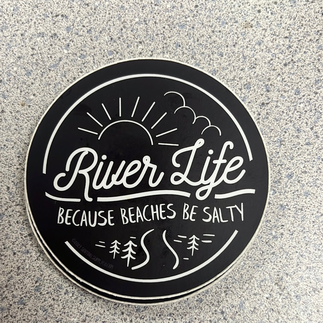 River Life Sticker