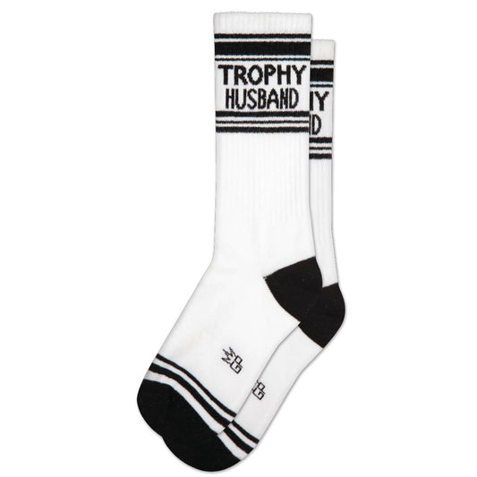 Trophy Husband Gym Crew Socks