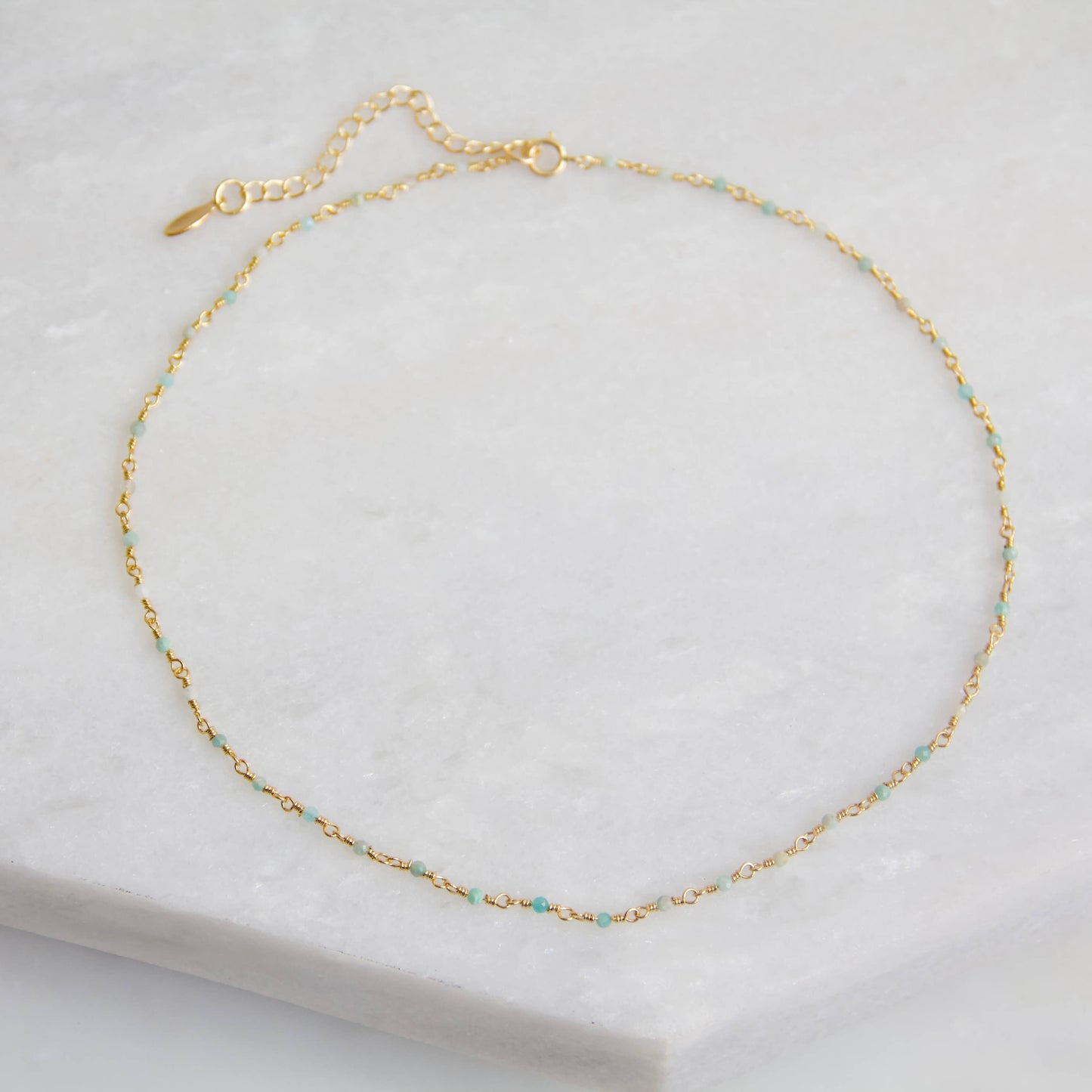 Mesa Blue - Amazonite Choker Necklace