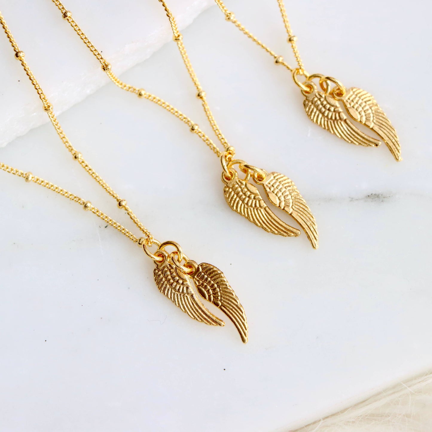 Mesa Blue - Angel Wing Necklace