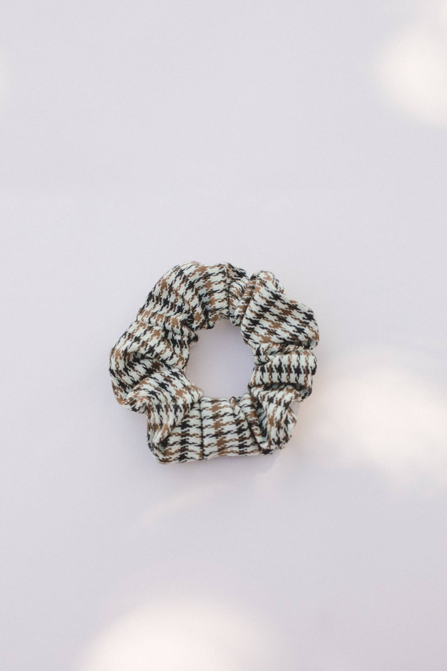 Fall Houndstooth Scrunchie