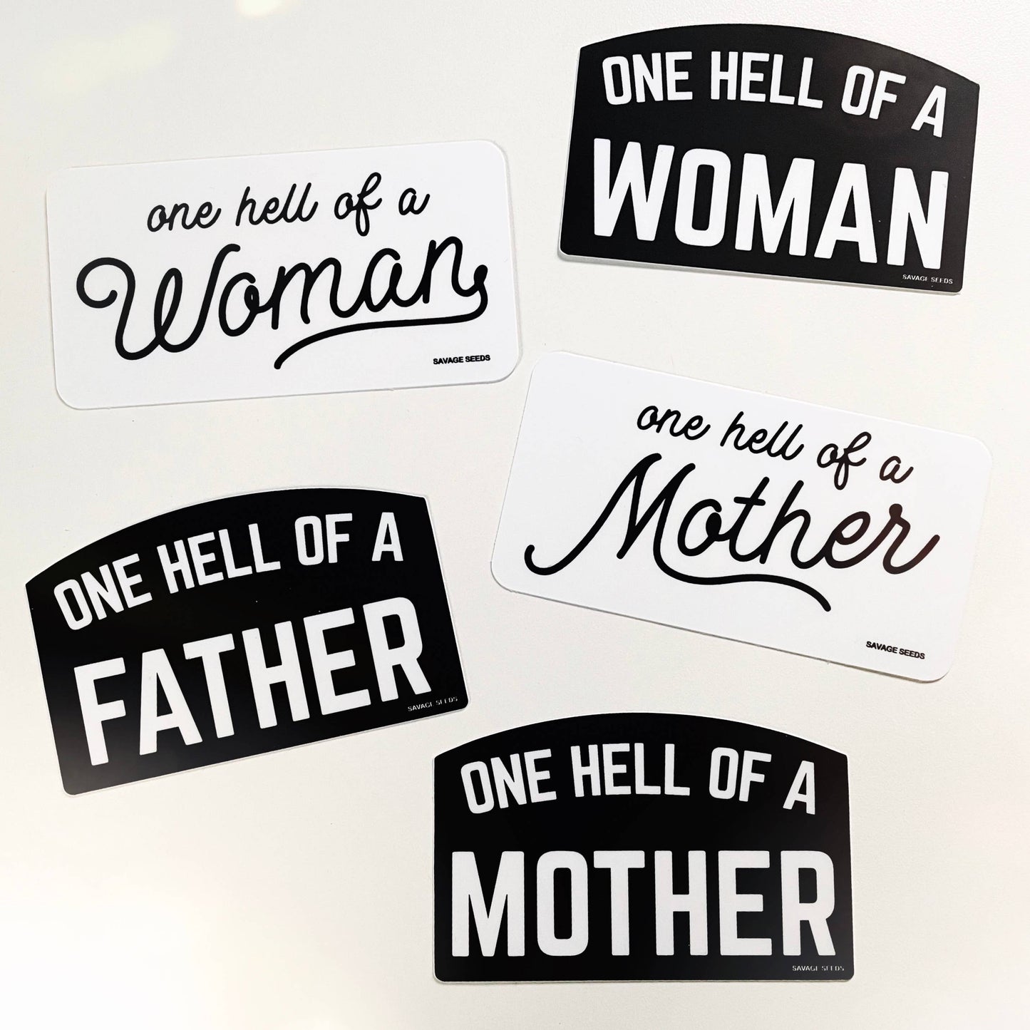 Men and Women-Die Cut Vinyl Stickers - Assorted