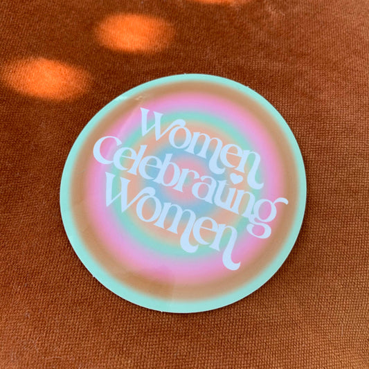 Women Celebrating Women Sticker