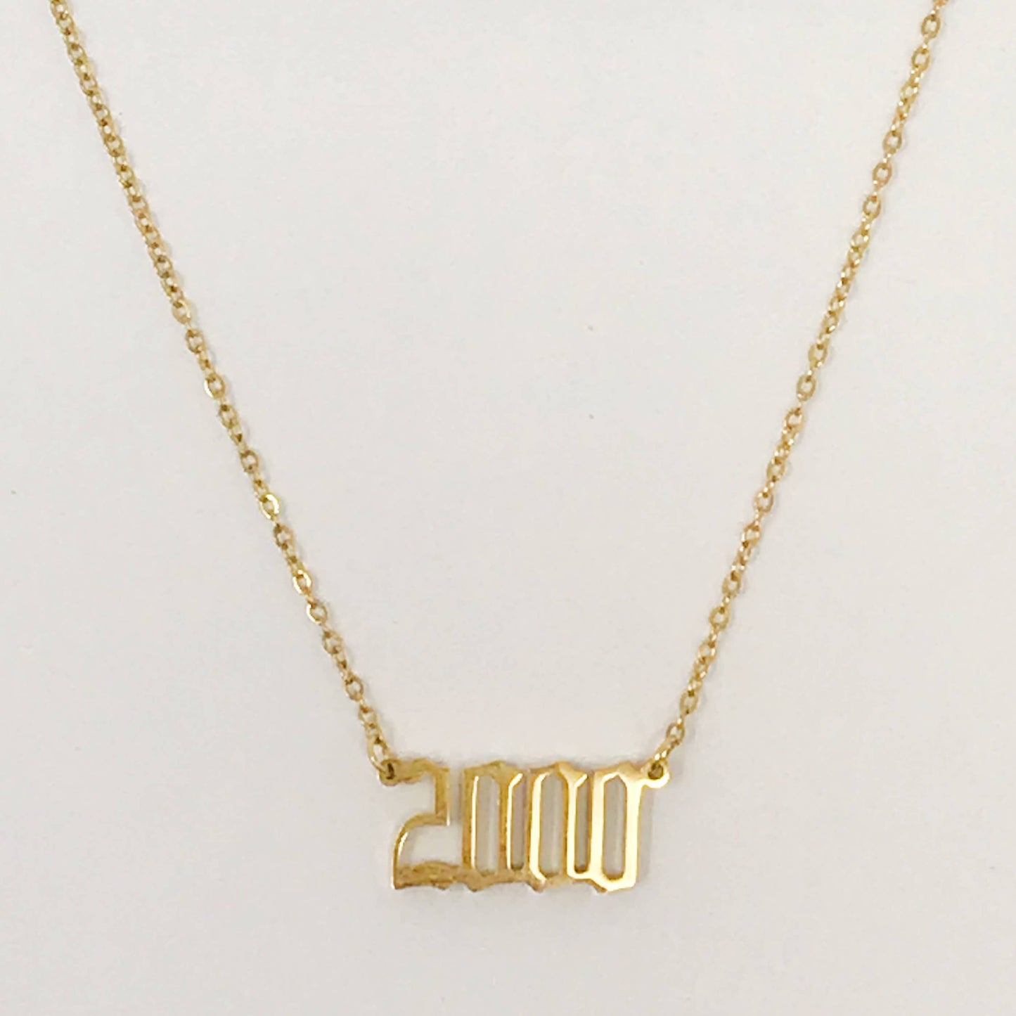 Birth Year Necklace-2000