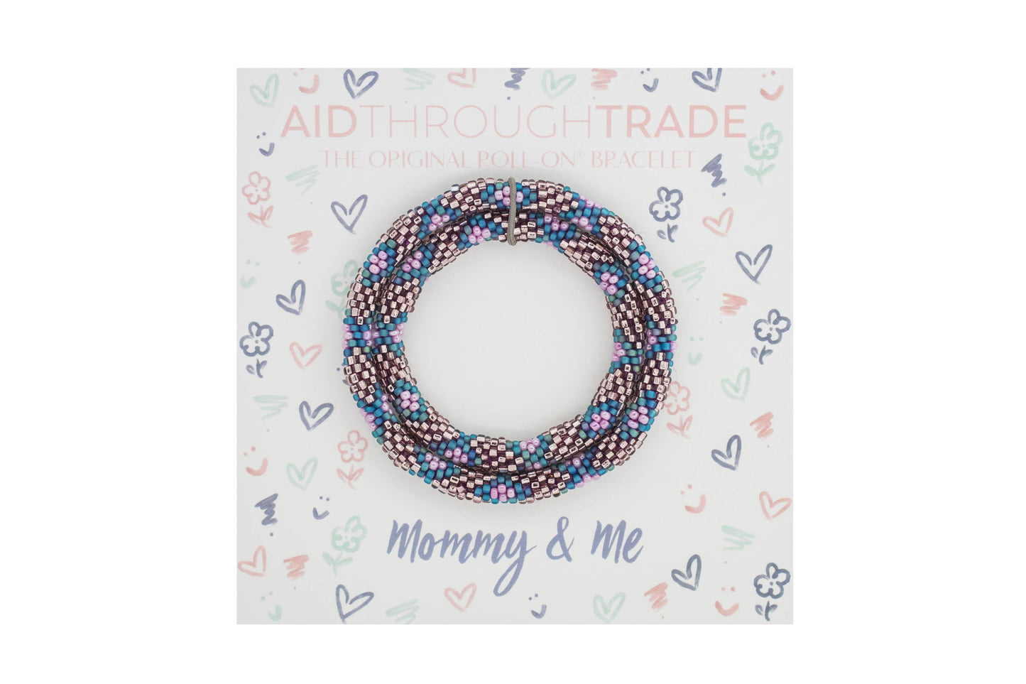 Mommy & Me Roll-On® Bracelets Mermaid - Set of 2