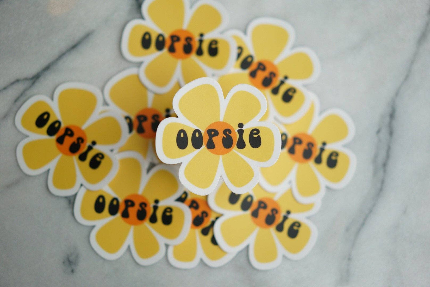 Oopsie Daisy Sticker